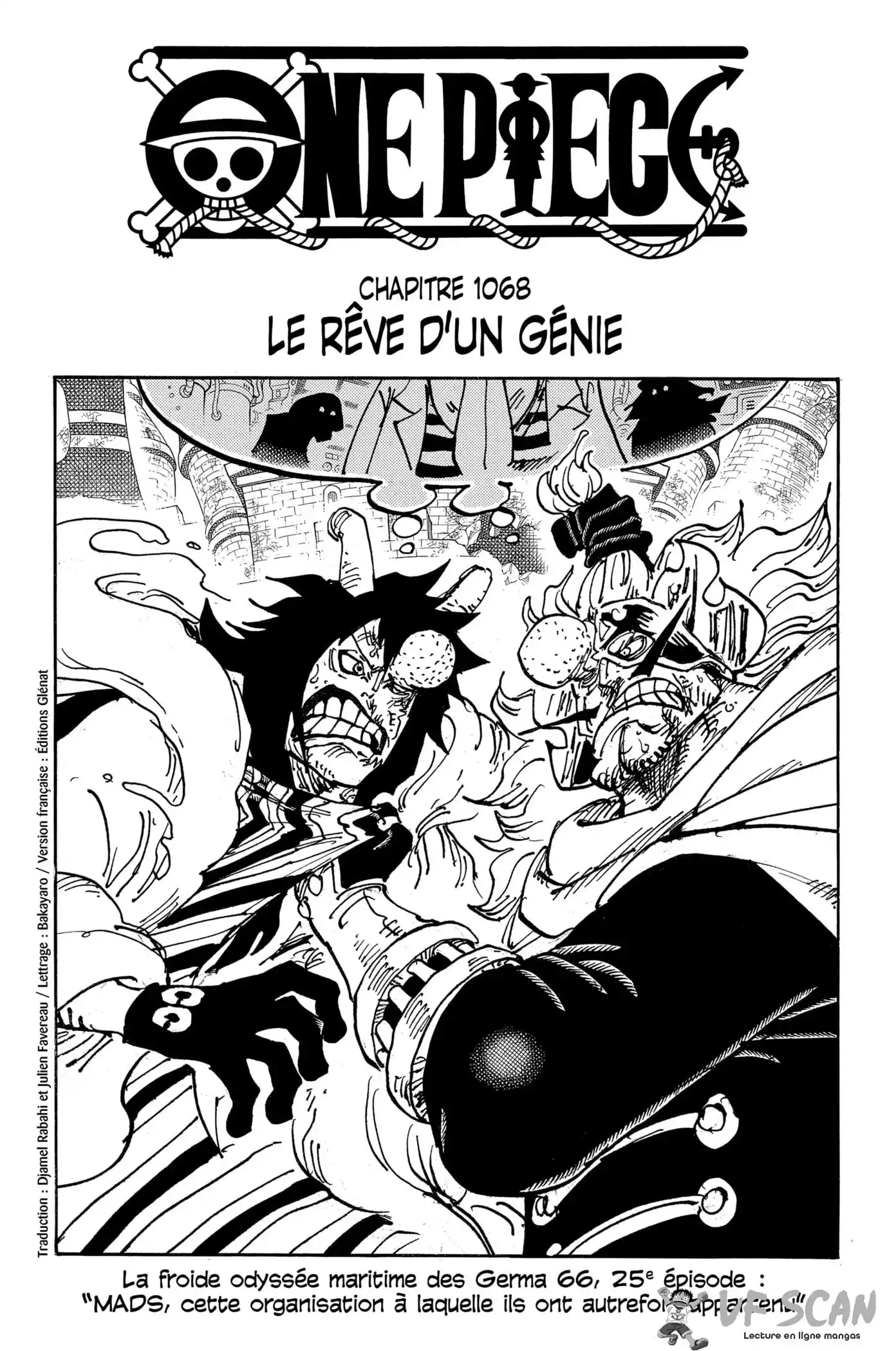 One Piece 1068 page 1