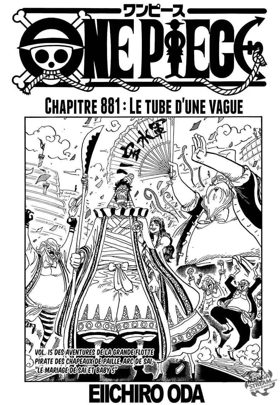 One Piece 881 page 3