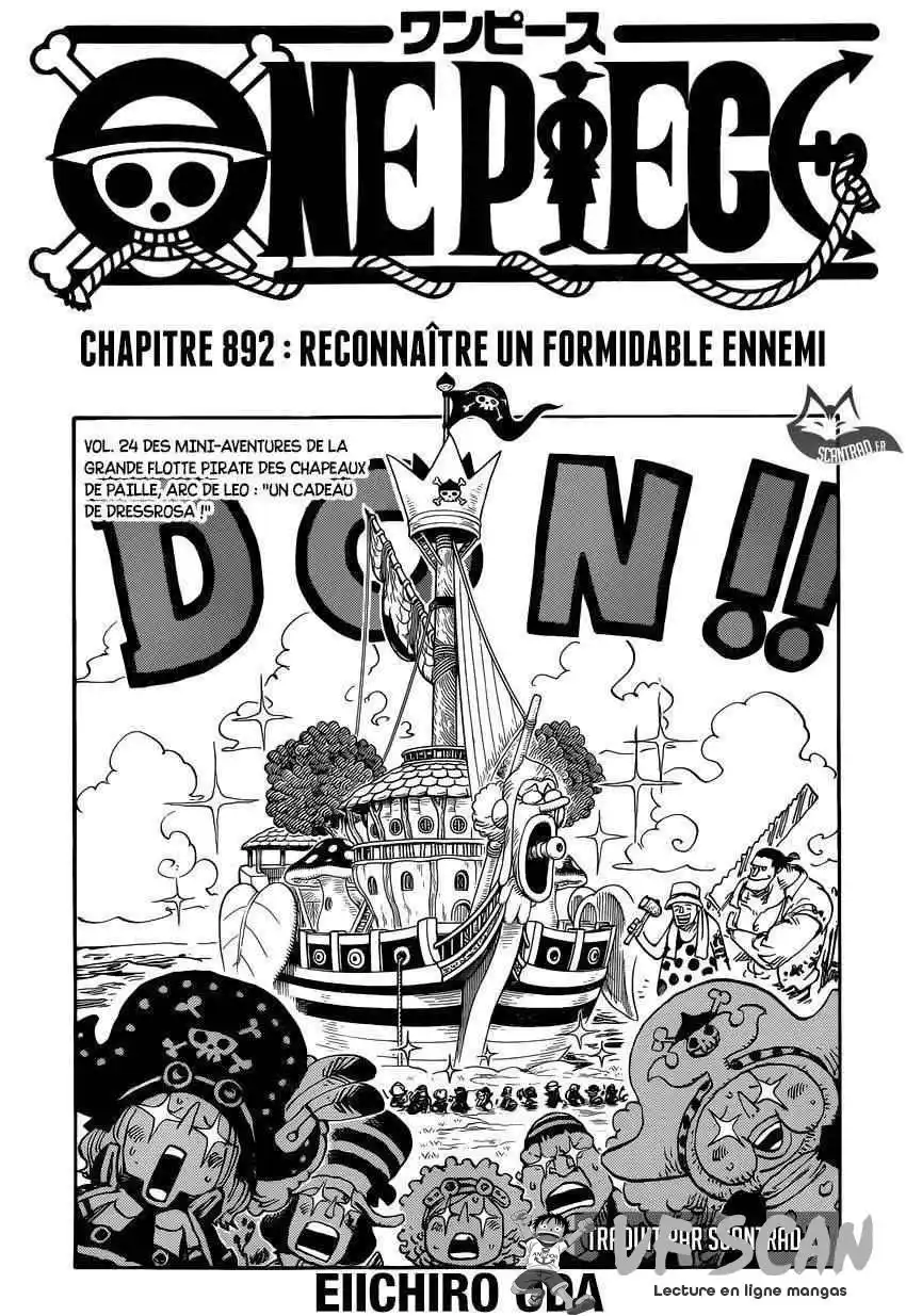 One Piece 892 page 1