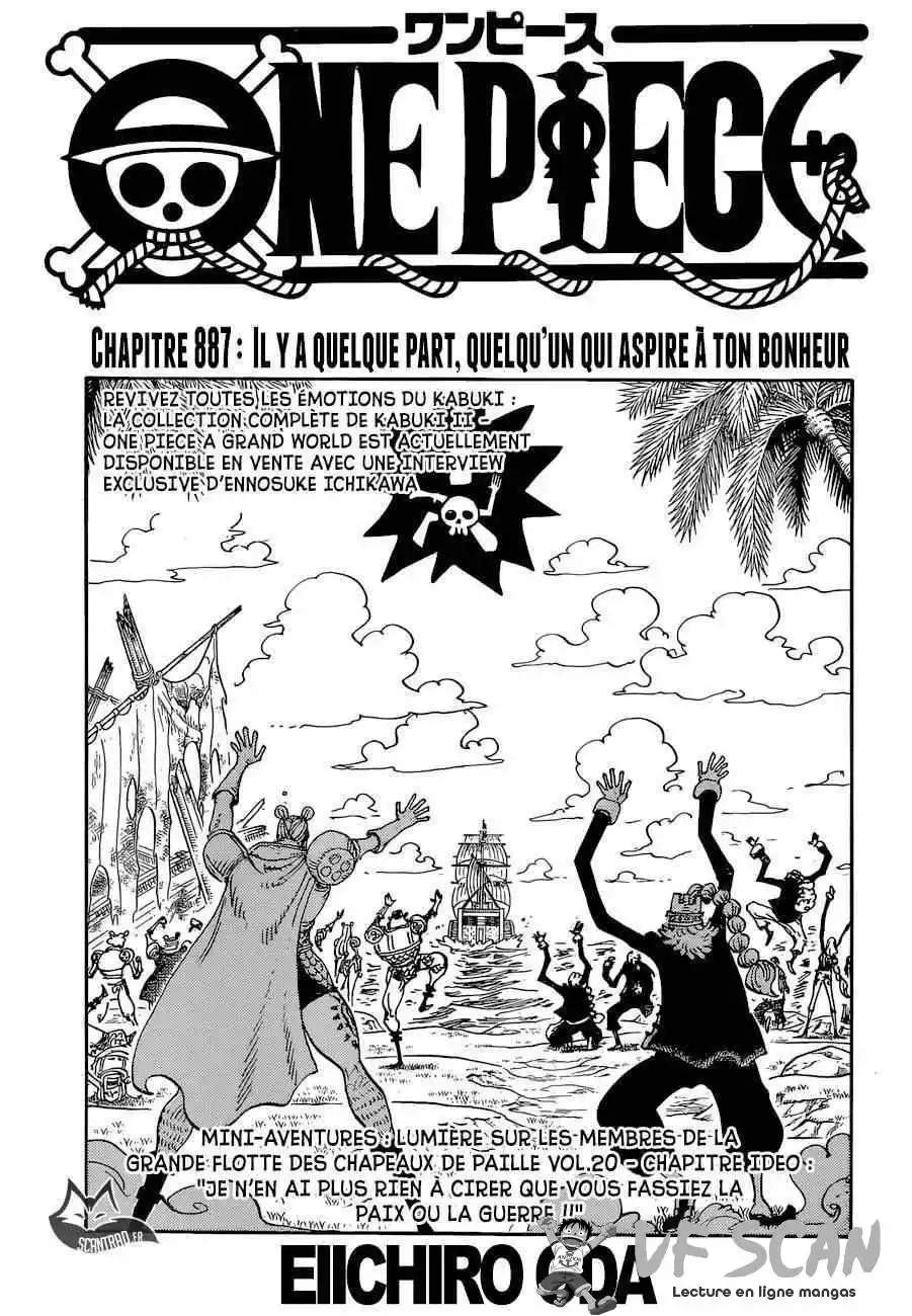 One Piece 887 page 1