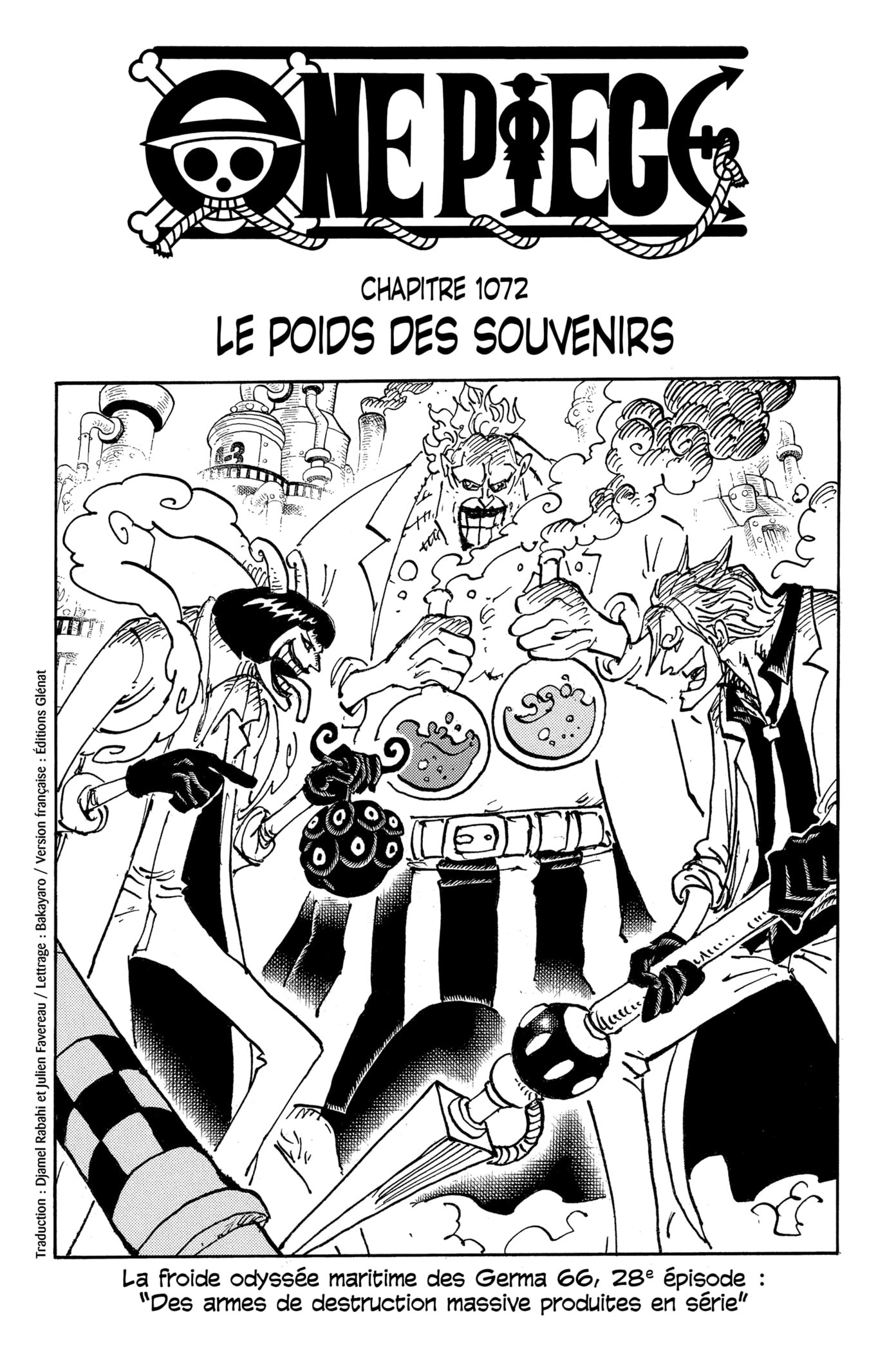 One Piece 1072 page 1