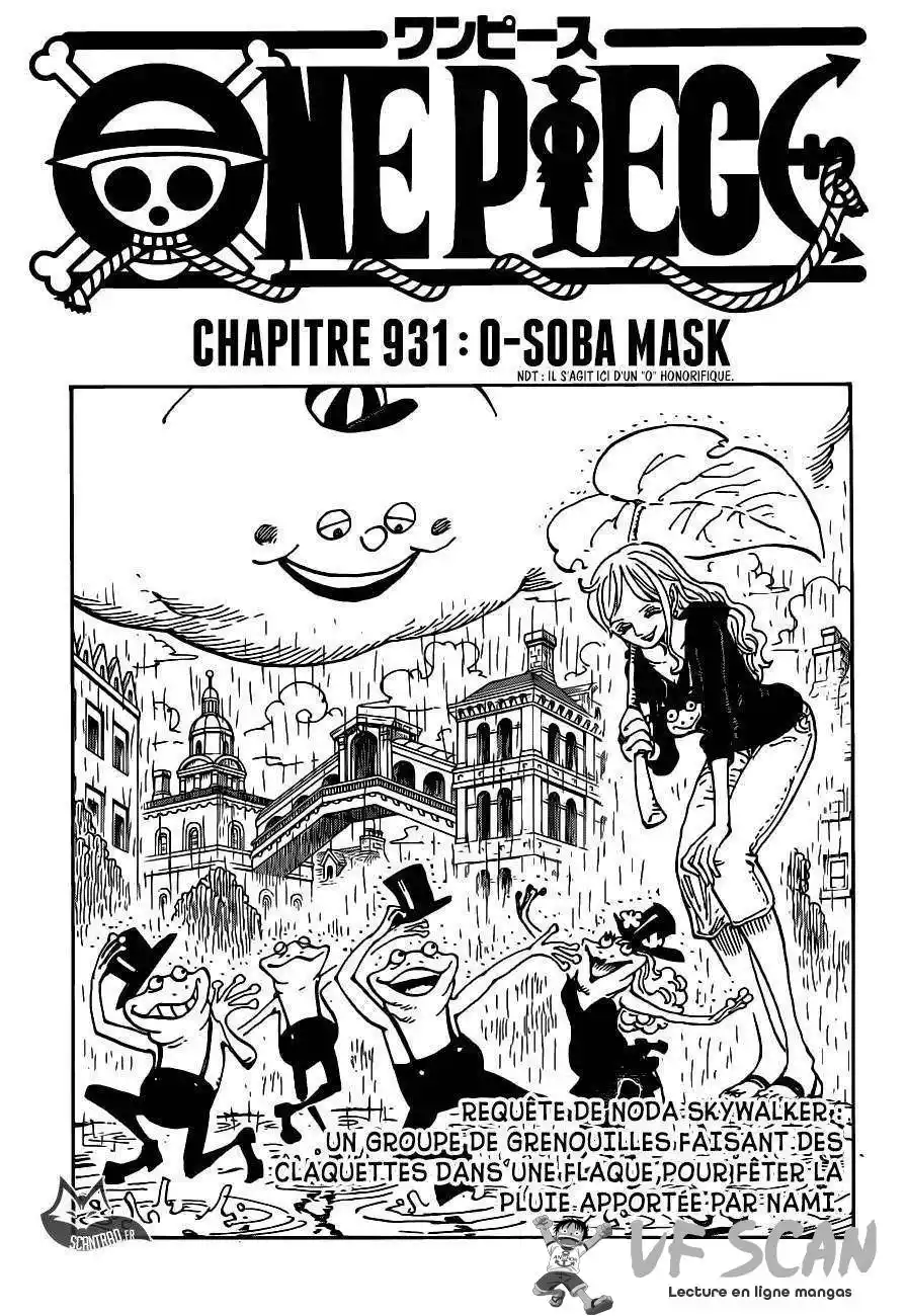 One Piece 931 page 1