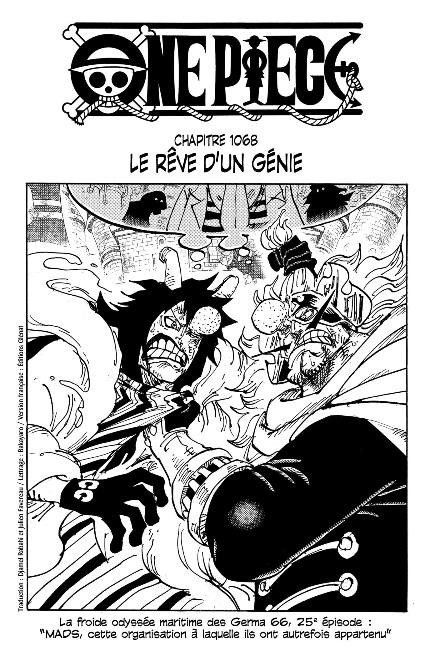 One Piece 1068 page 1