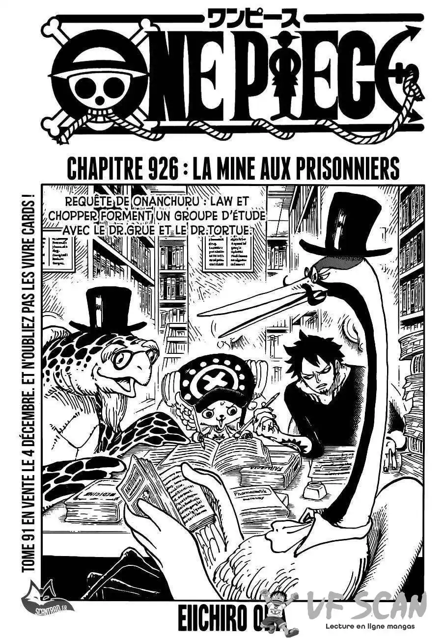One Piece 926 page 1