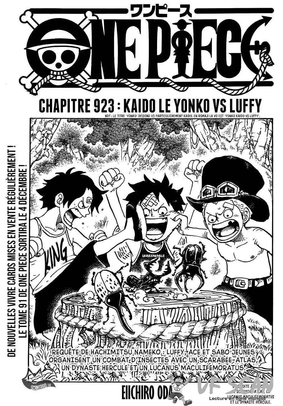 One Piece 923 page 1