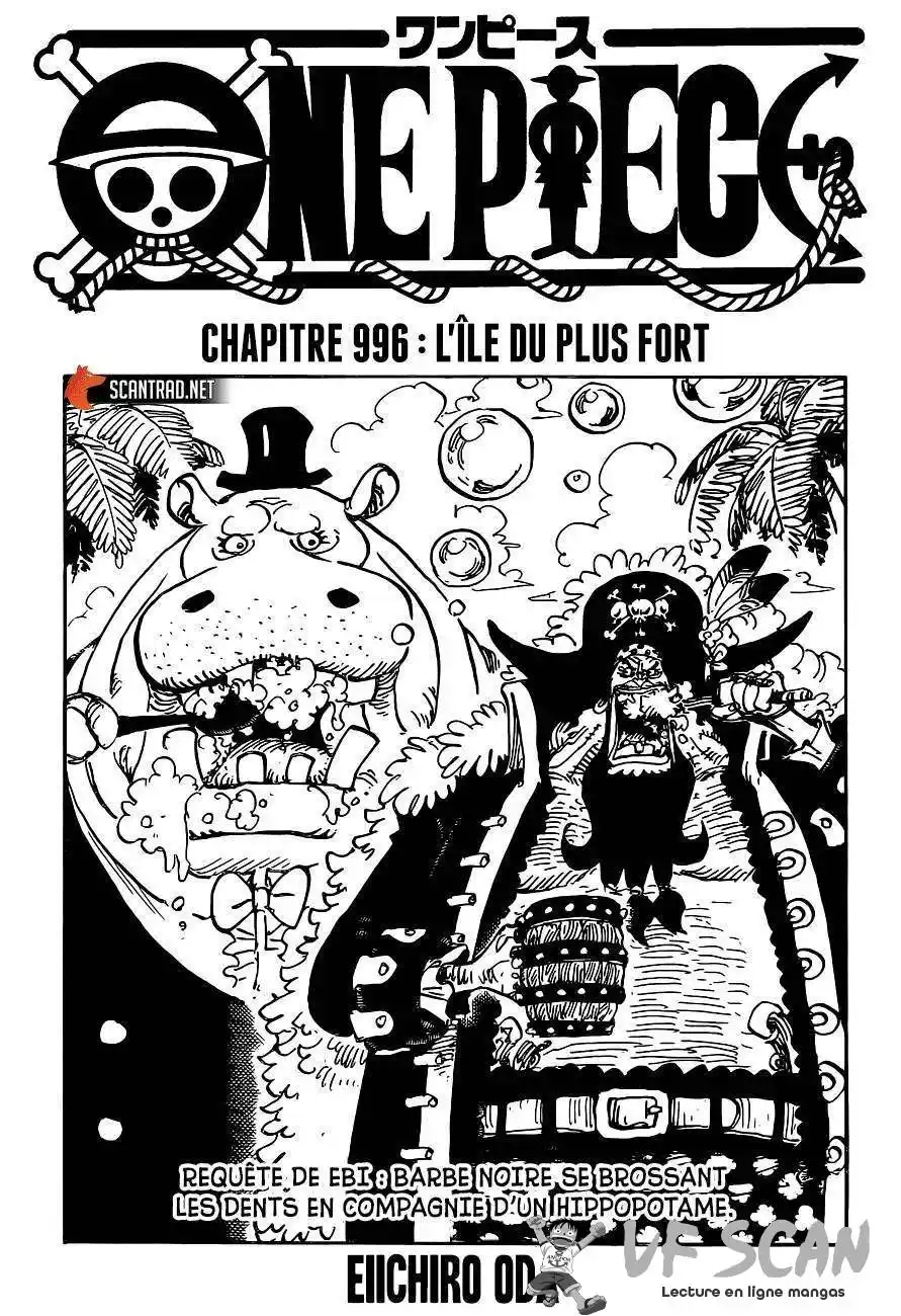 One Piece 996 page 1