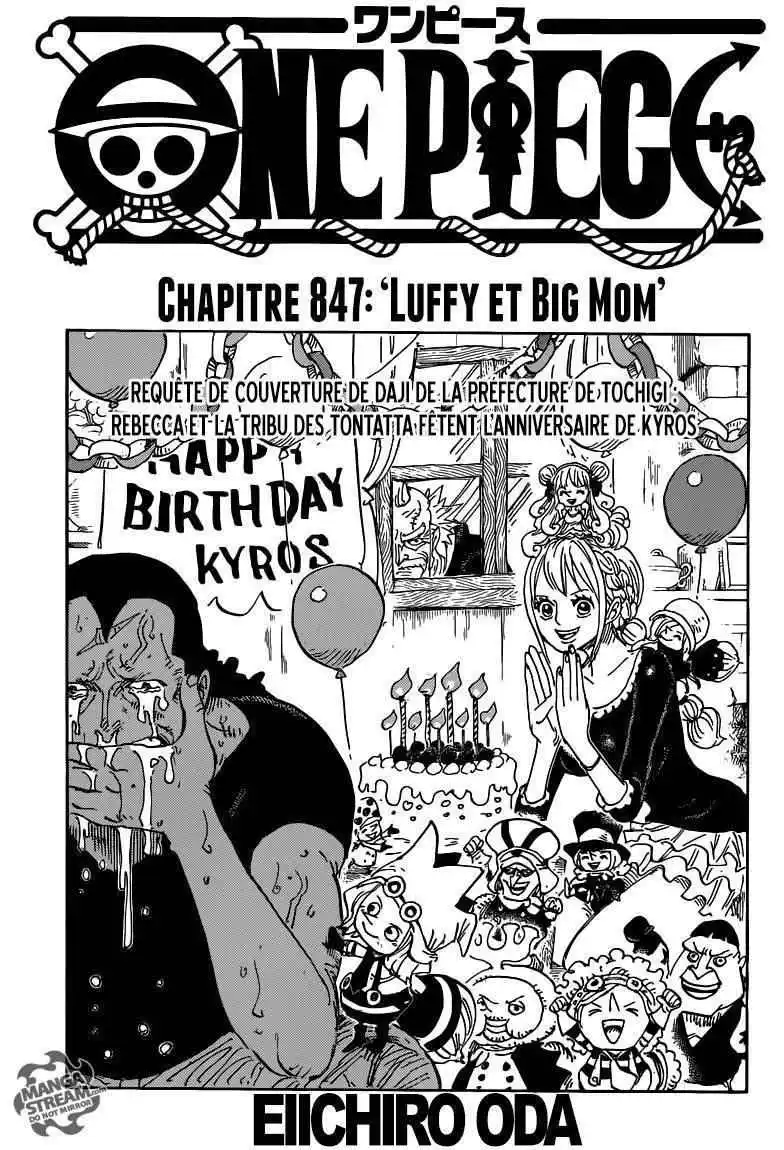 One Piece 847 page 2