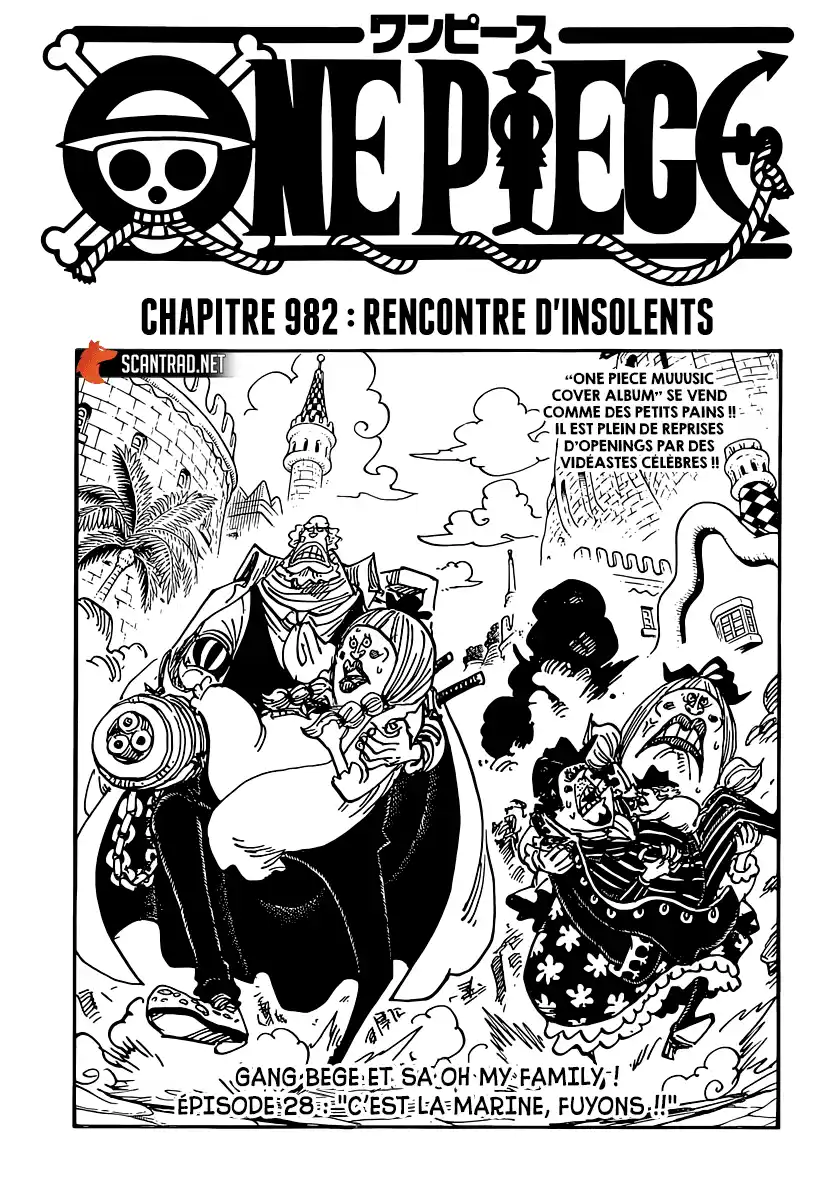 One Piece 982 page 1