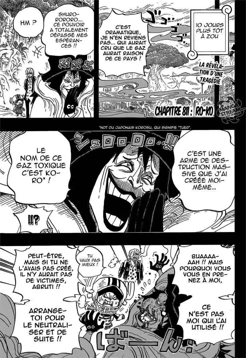 One Piece 811 page 3