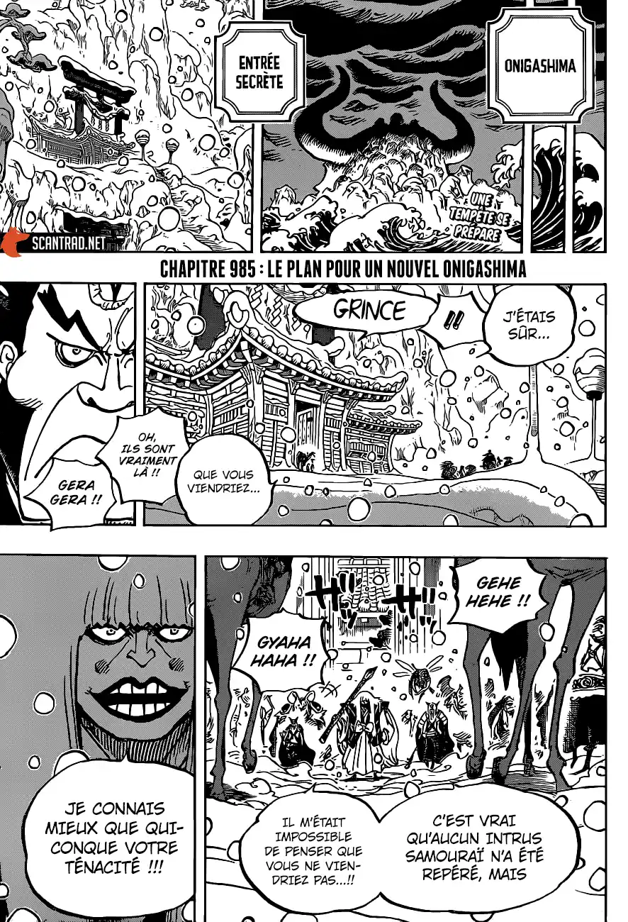 One Piece 985 page 3