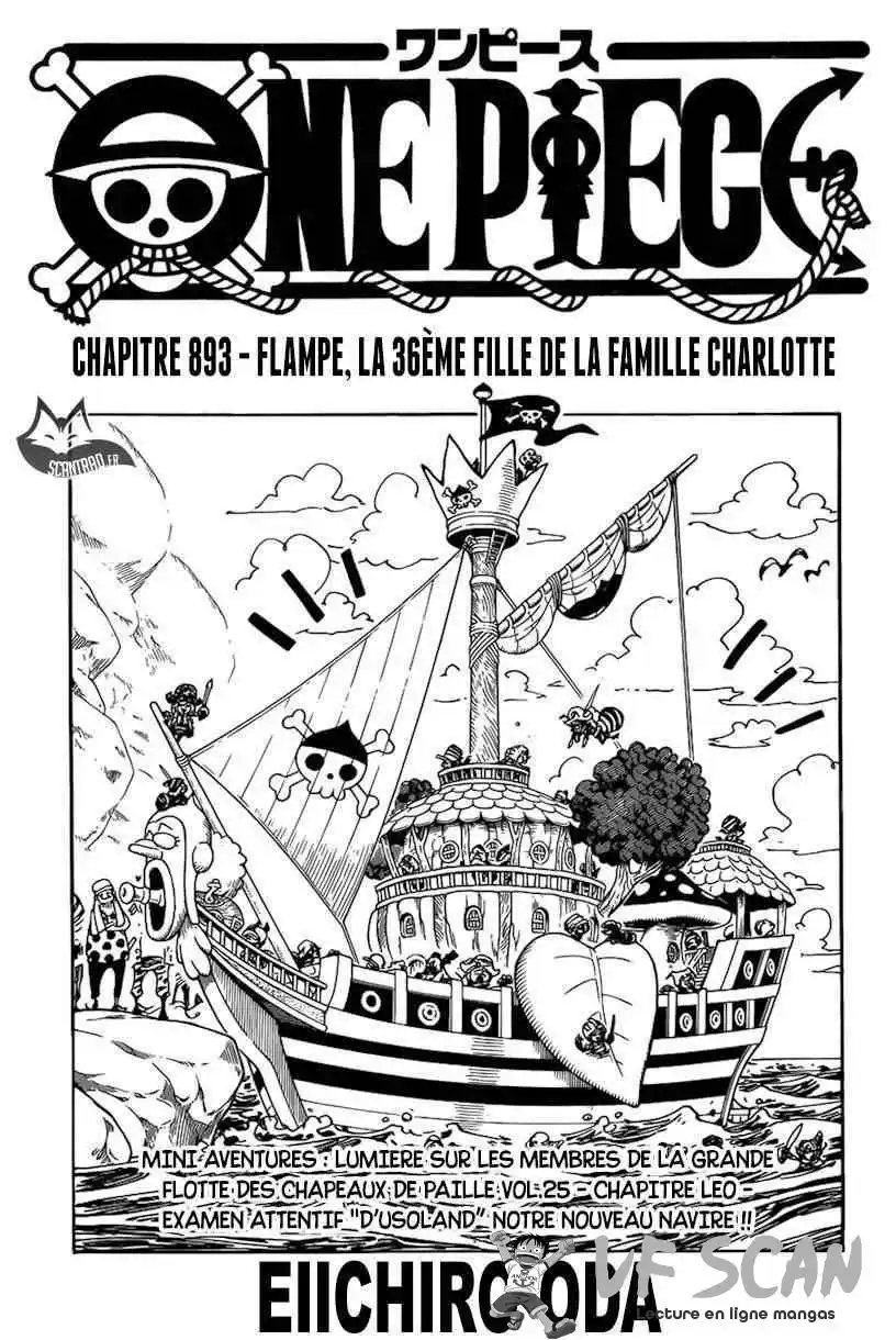 One Piece 893 page 1