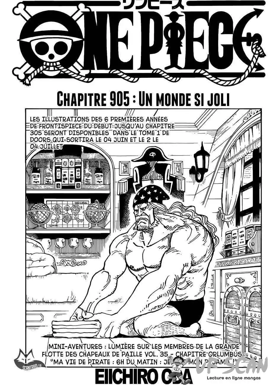 One Piece 905 page 1