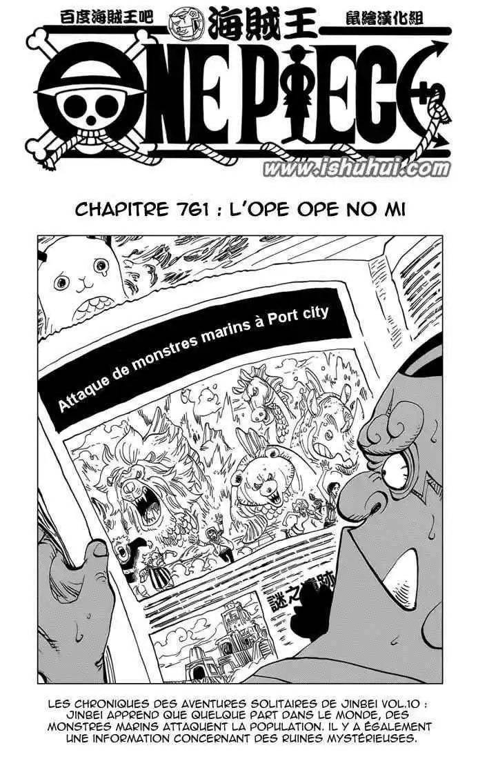 One Piece 761 page 2