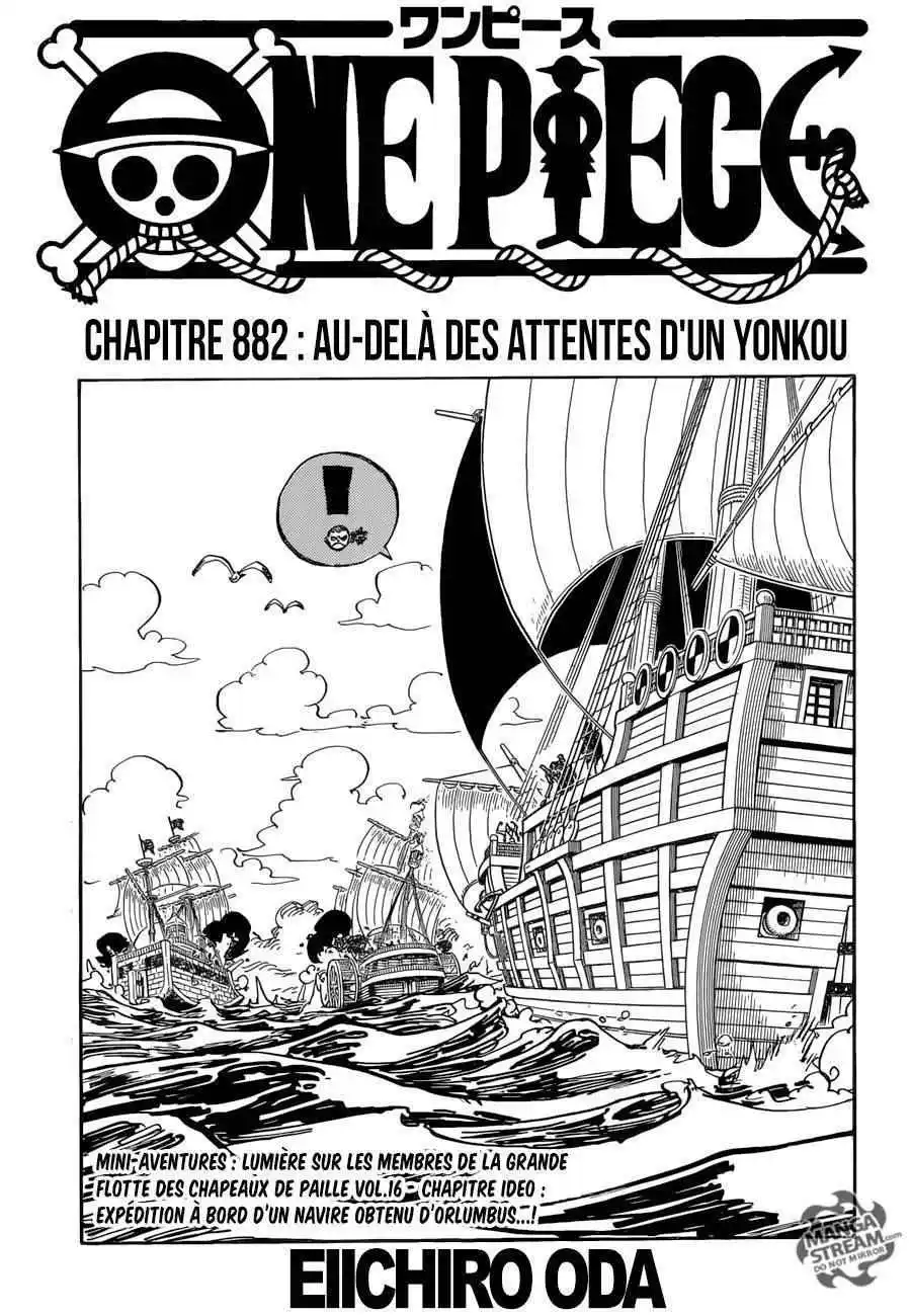 One Piece 882 page 3