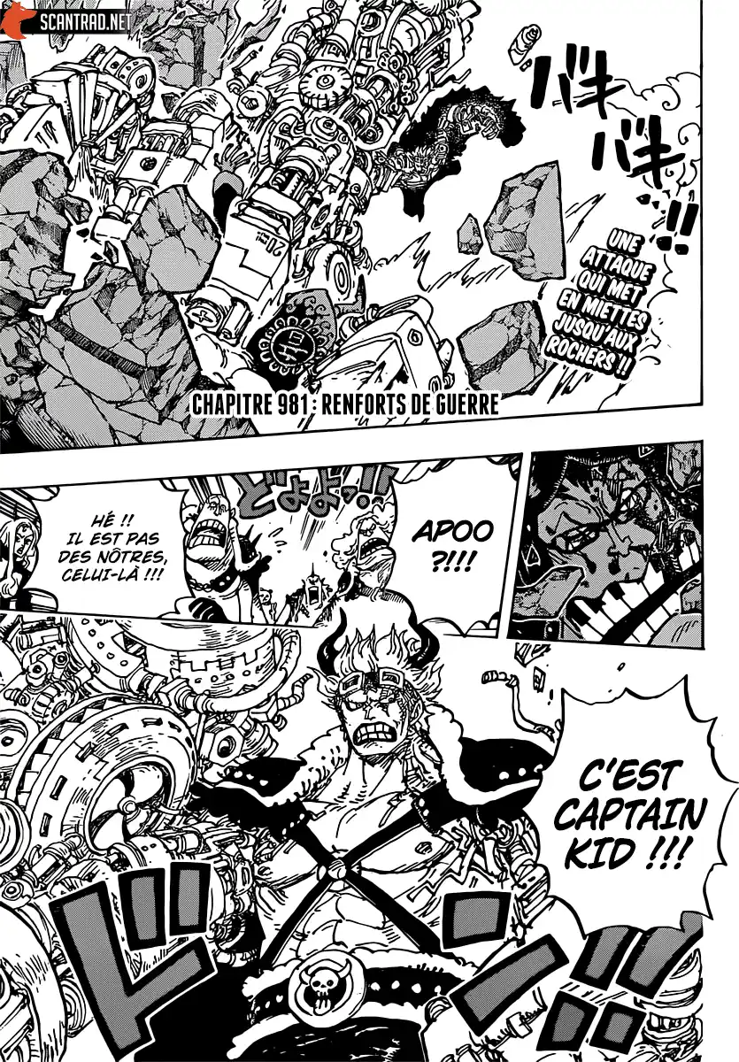 One Piece 981 page 3