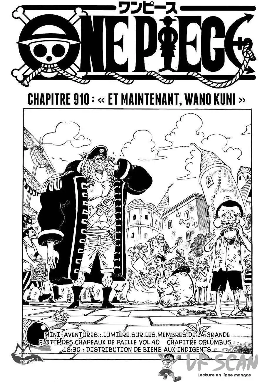 One Piece 910 page 1