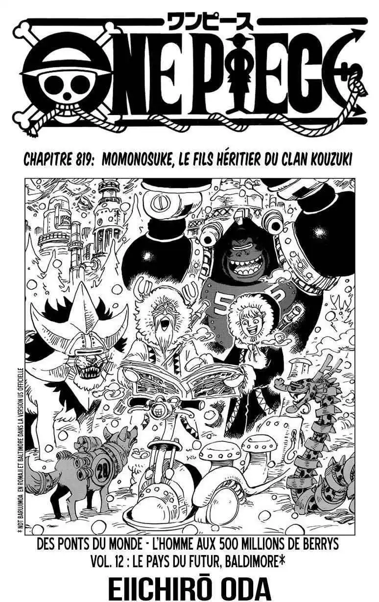 One Piece 819 page 2