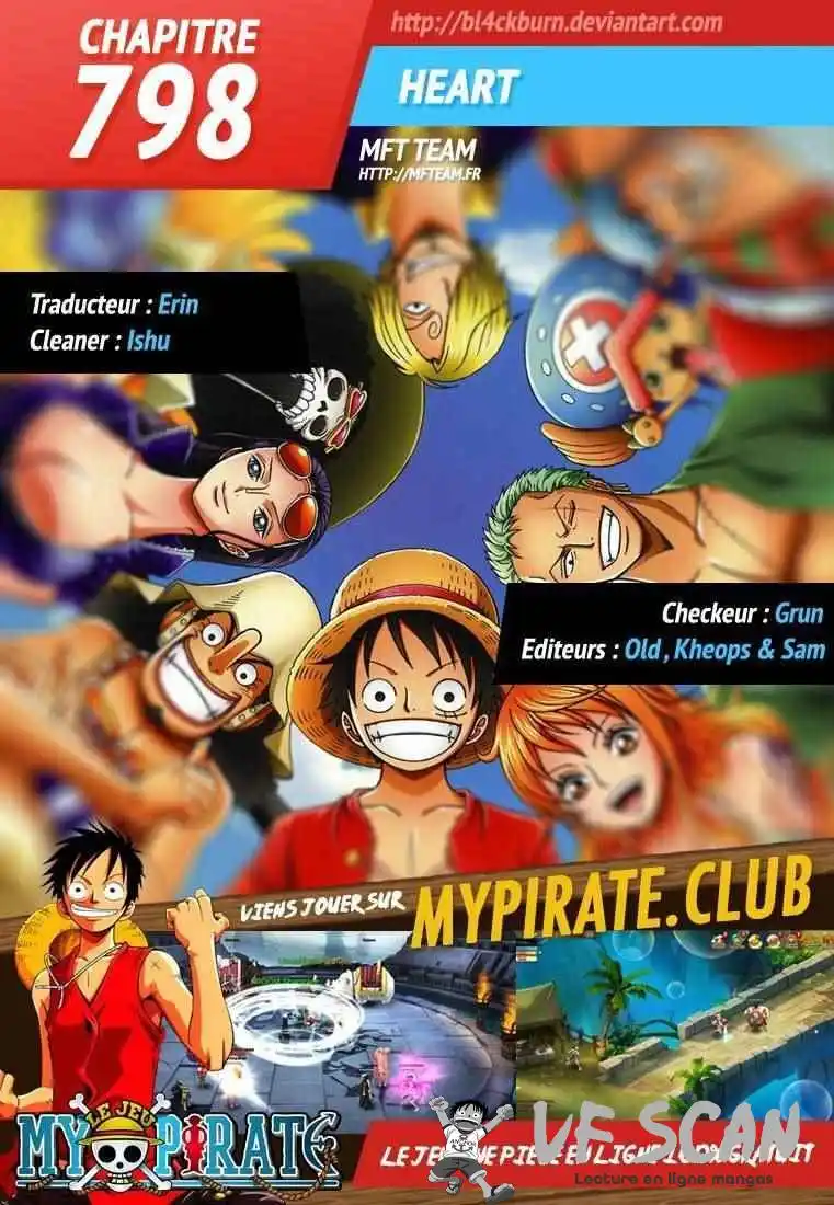 One Piece 798 page 1