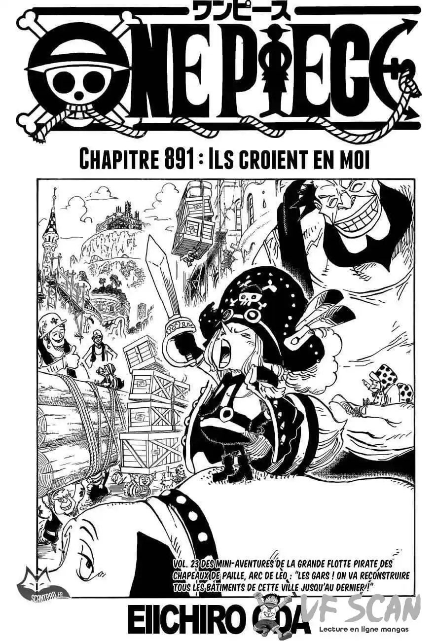 One Piece 891 page 1