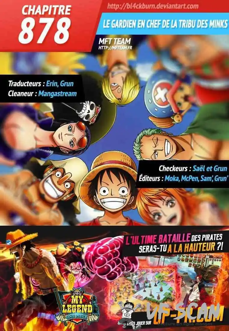 One Piece 878 page 1