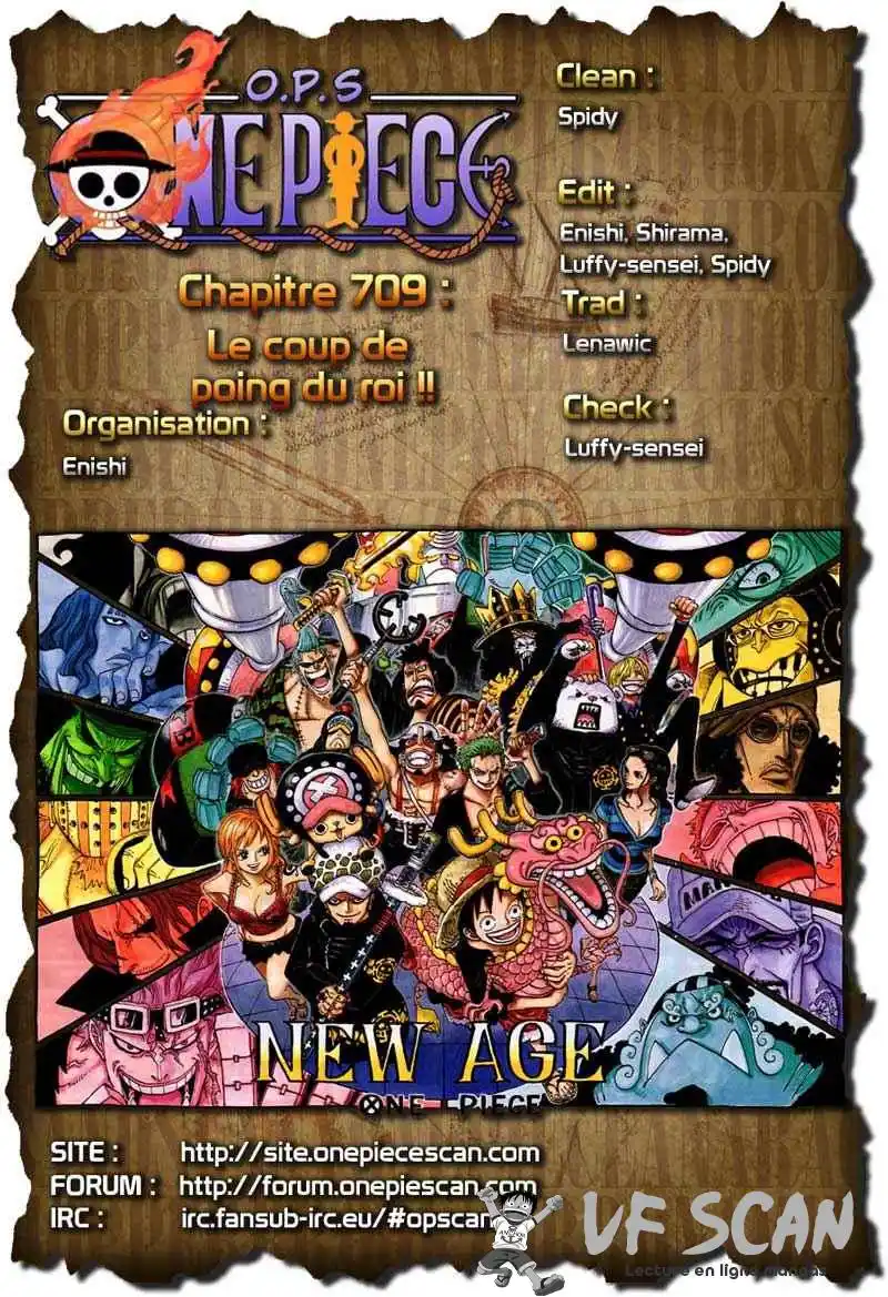 One Piece 709 page 1