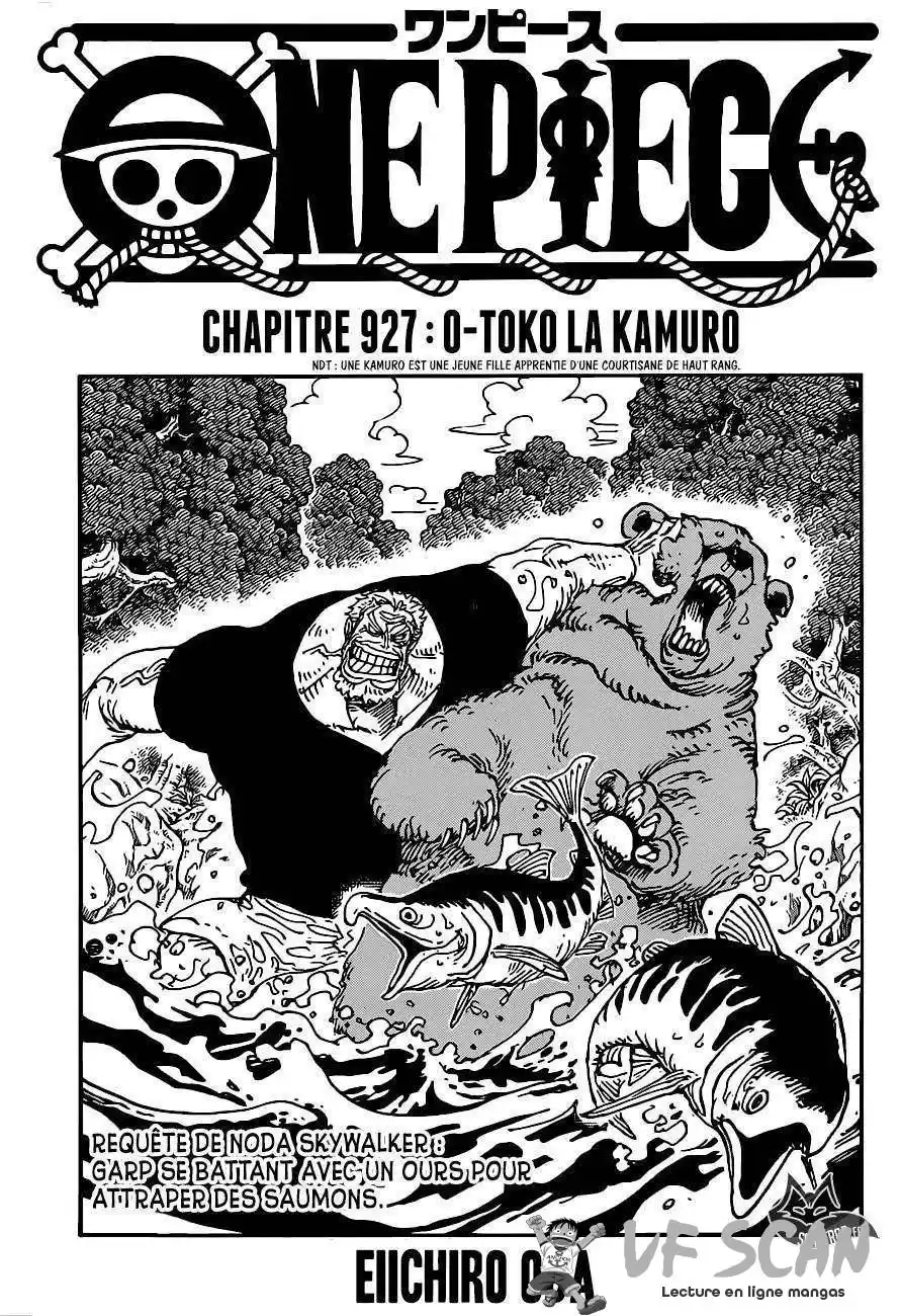 One Piece 927 page 1