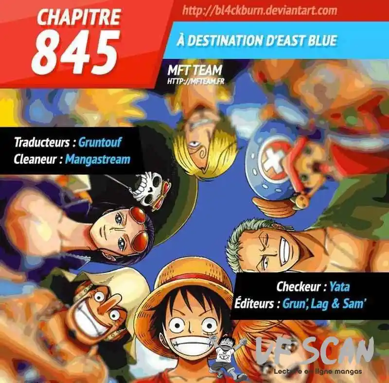 One Piece 845 page 1