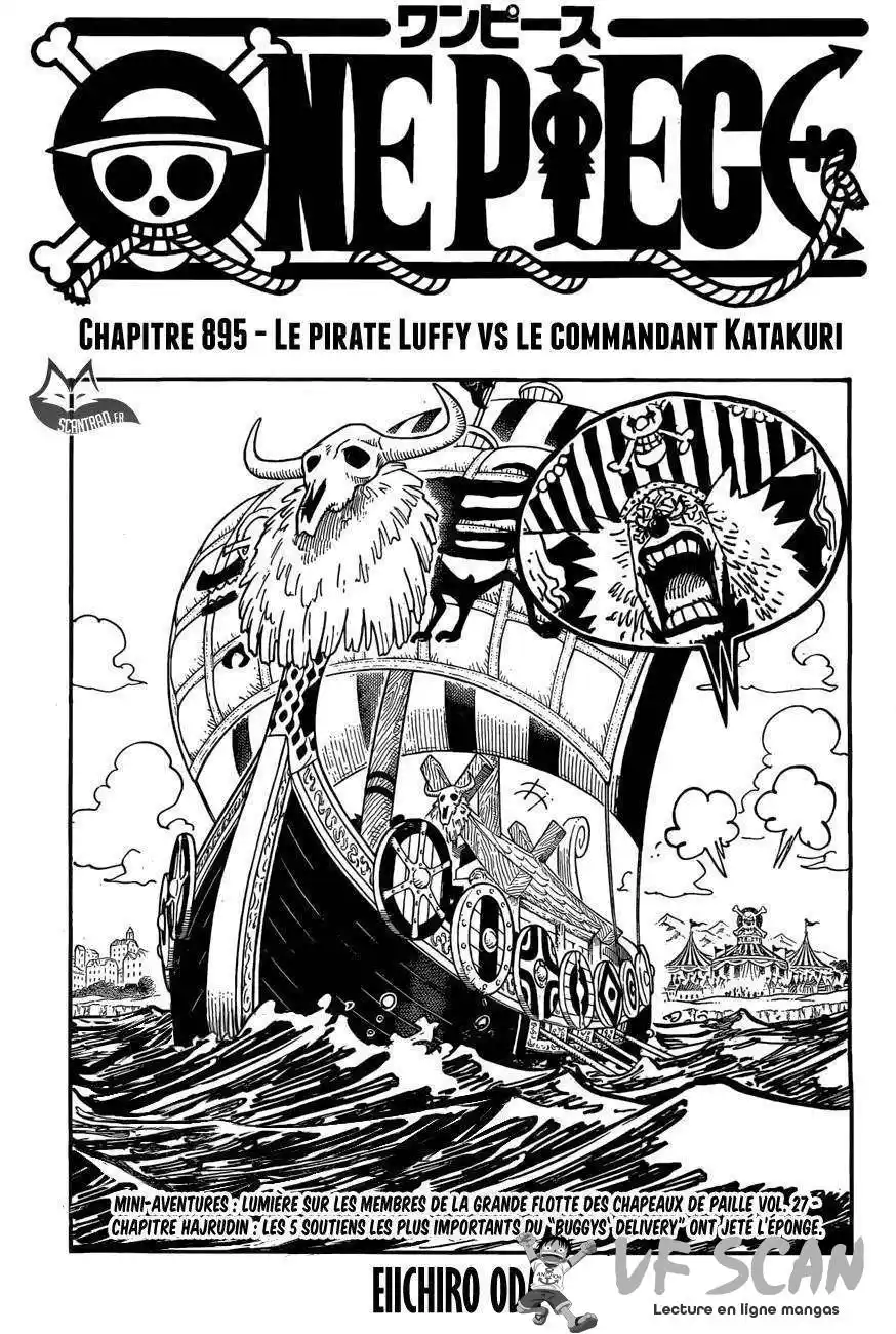 One Piece 895 page 1