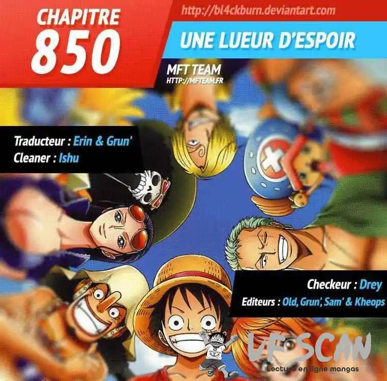 One Piece 850 page 1