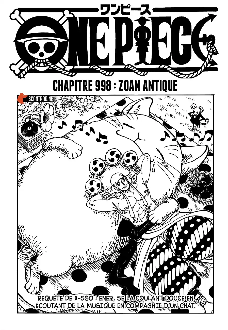 One Piece 998 page 1