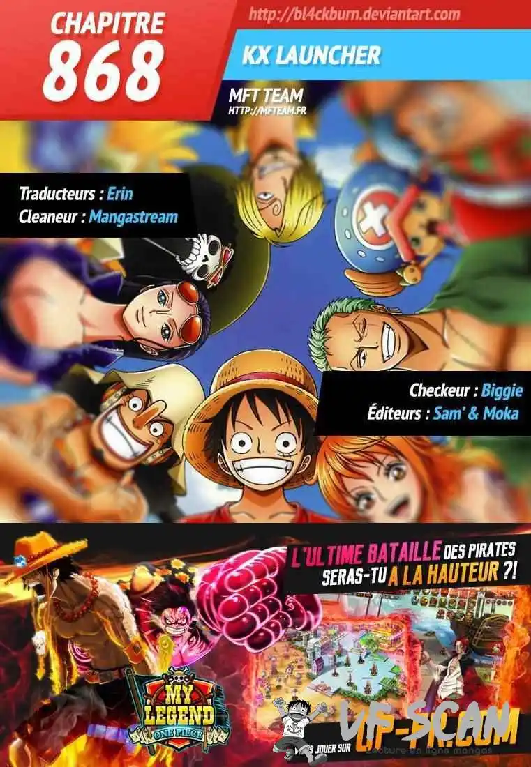 One Piece 868 page 1