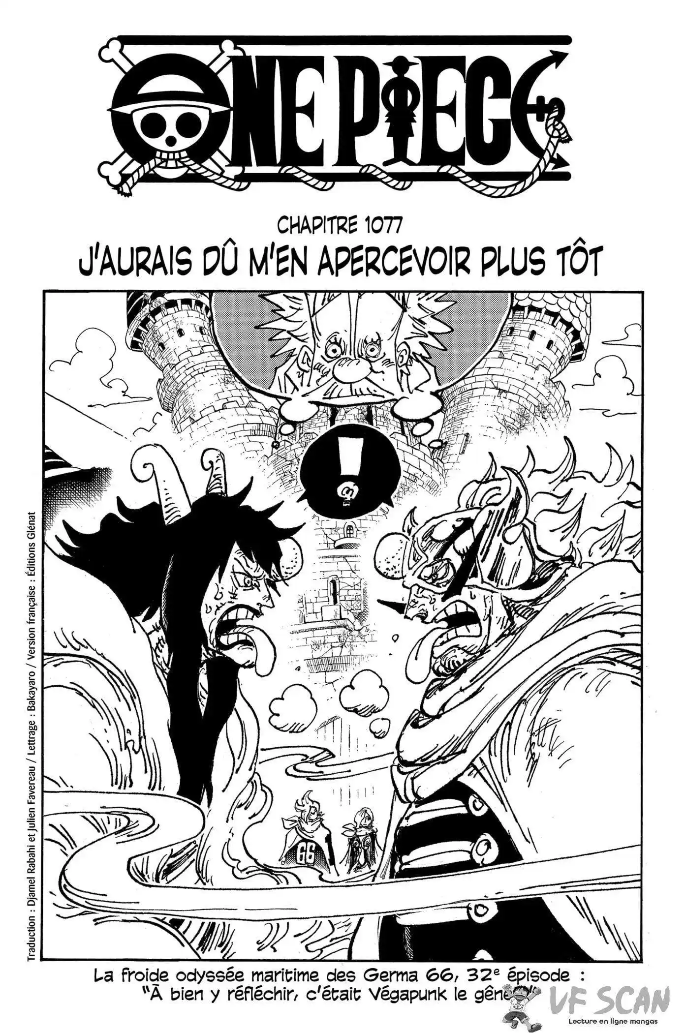 One Piece 1077 page 1