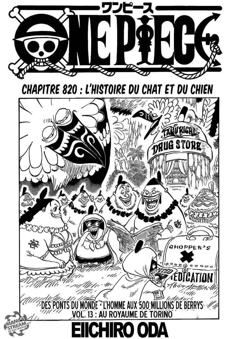 One Piece 820 page 2