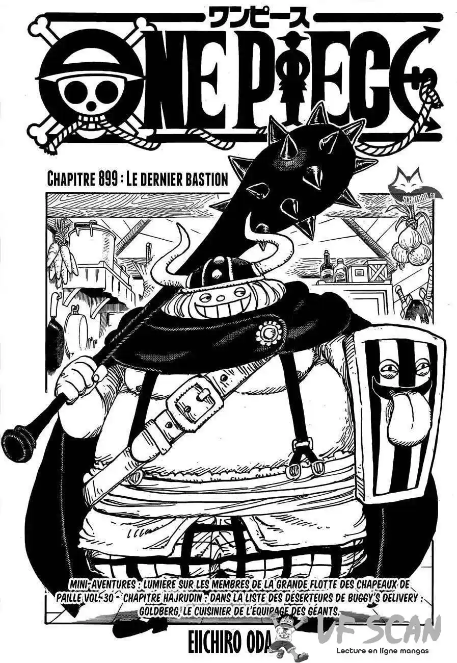 One Piece 899 page 1