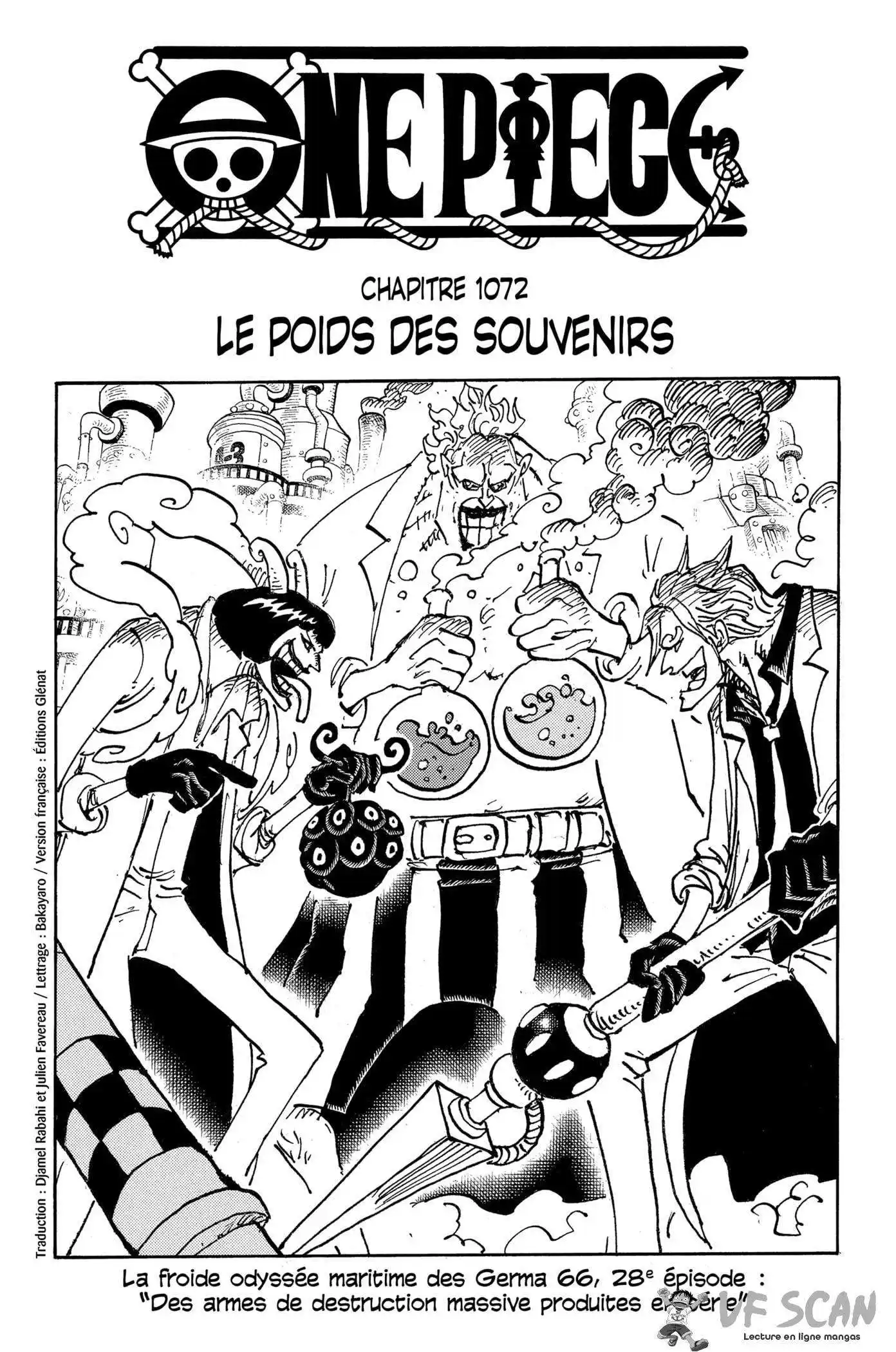 One Piece 1072 page 1