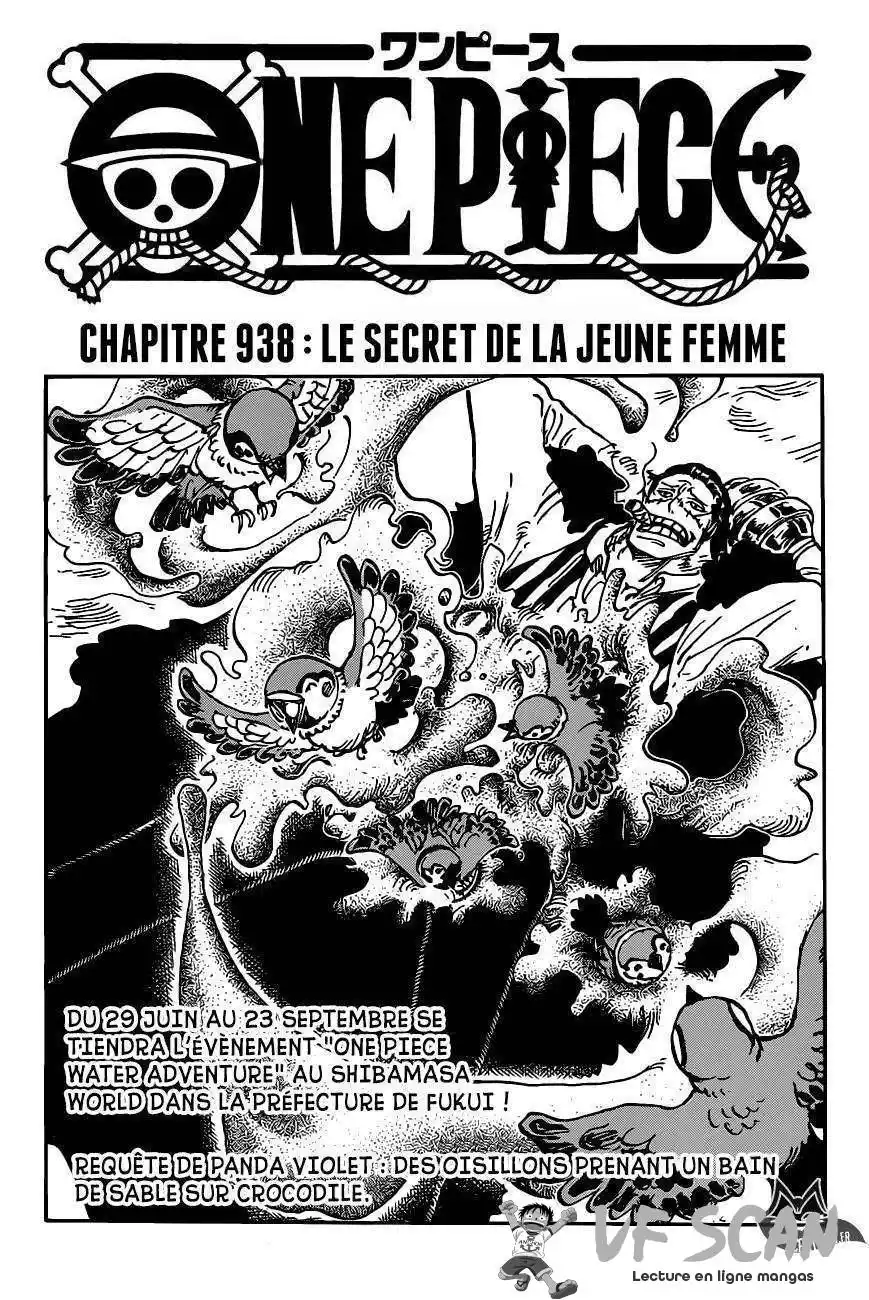 One Piece 938 page 1