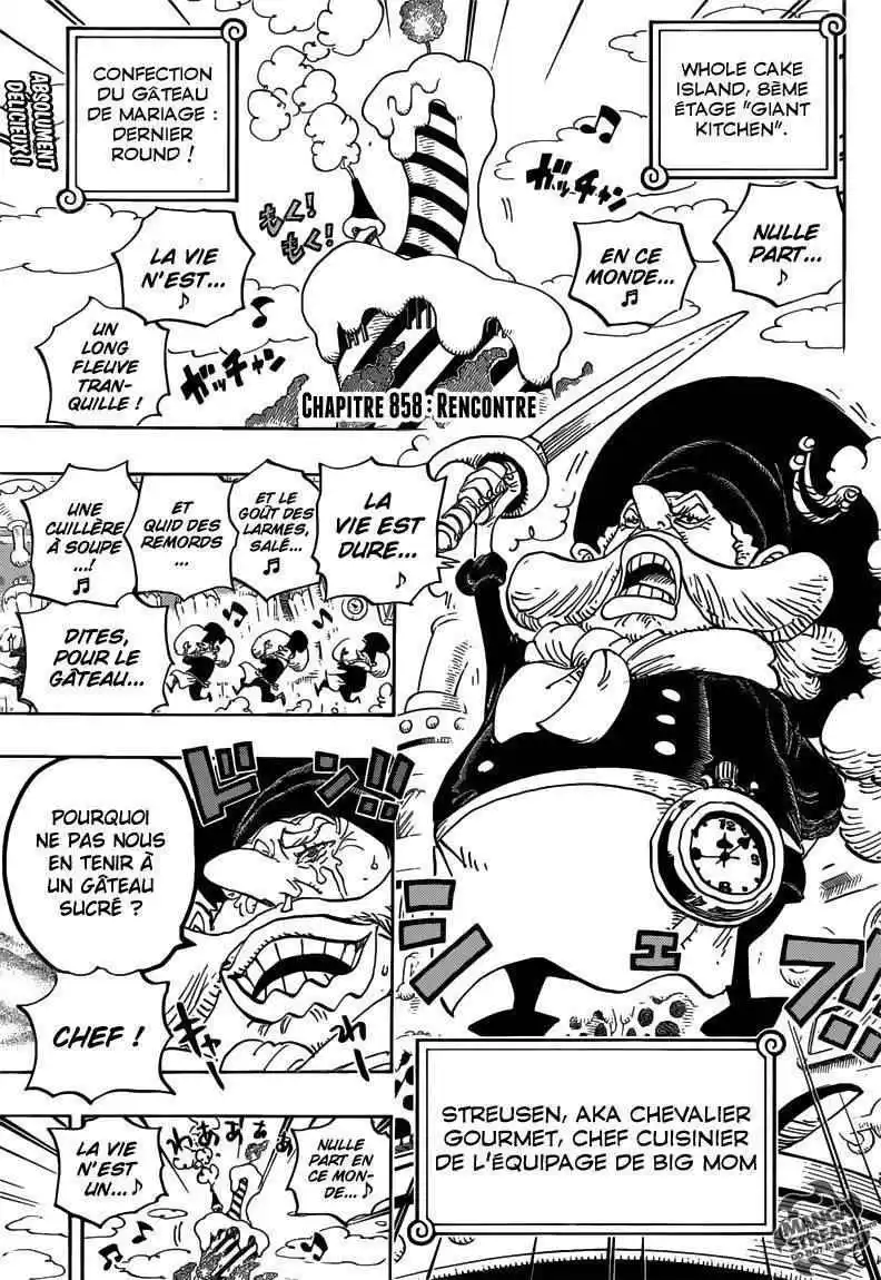 One Piece 858 page 5