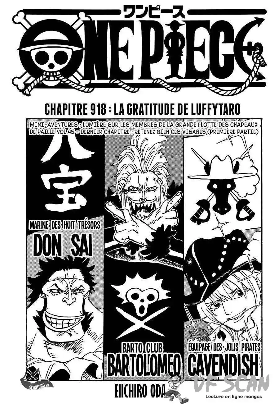 One Piece 918 page 1