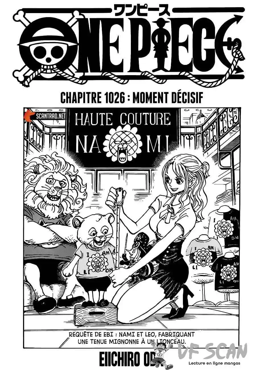 One Piece 1026 page 1