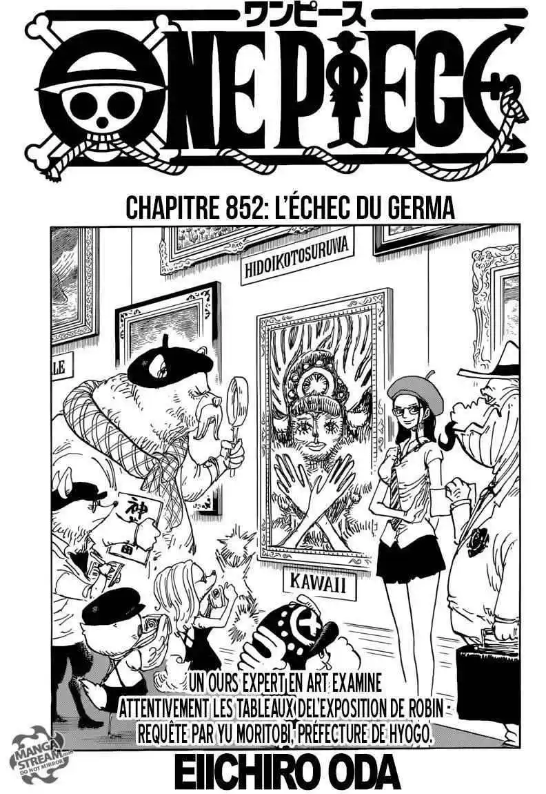 One Piece 852 page 2
