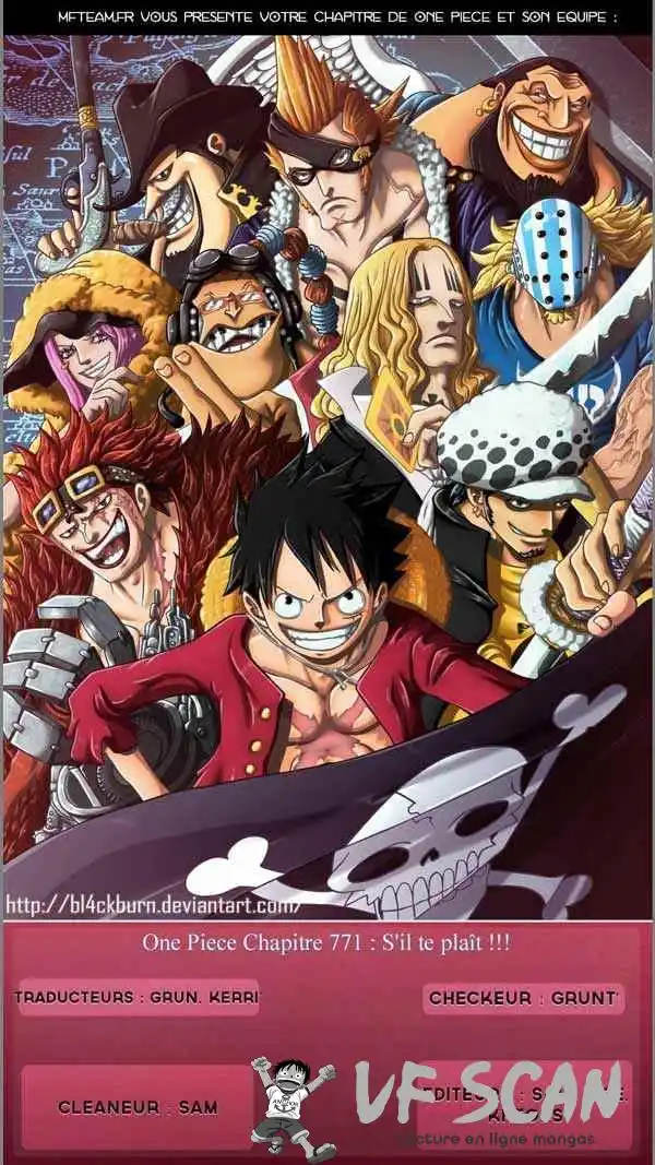 One Piece 740 page 1