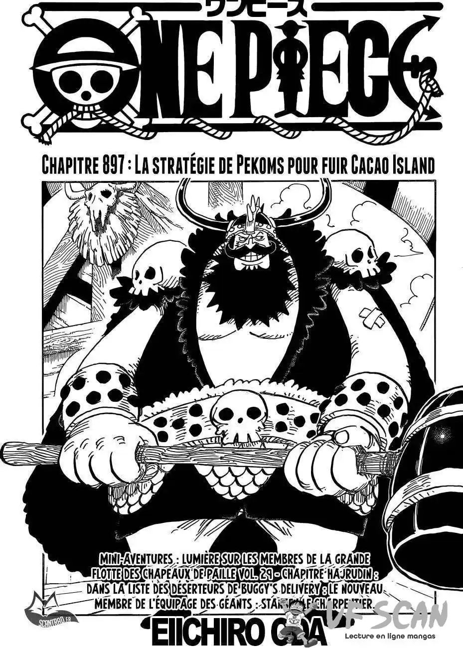 One Piece 897 page 1