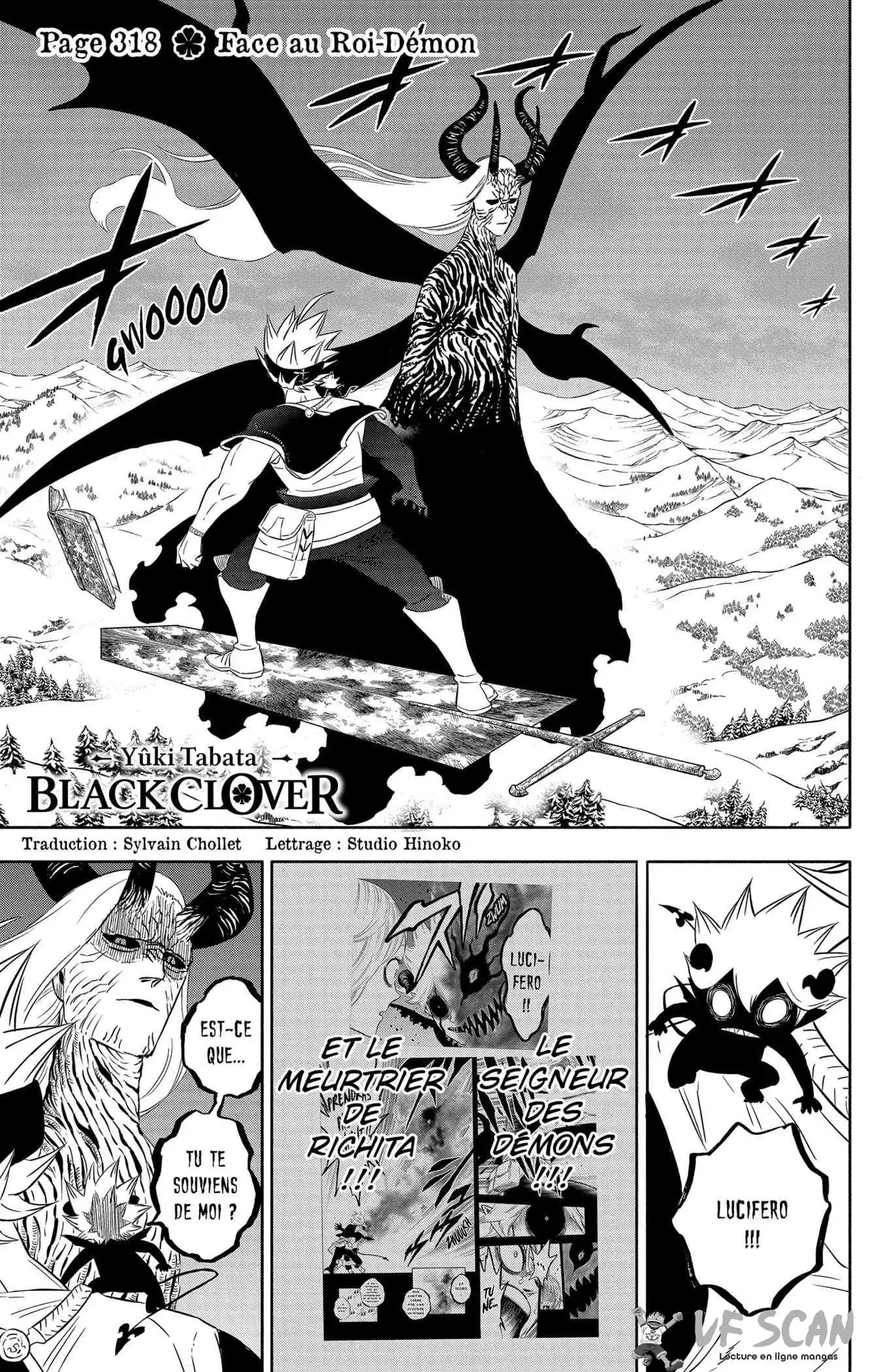 Black Clover 318 page 1