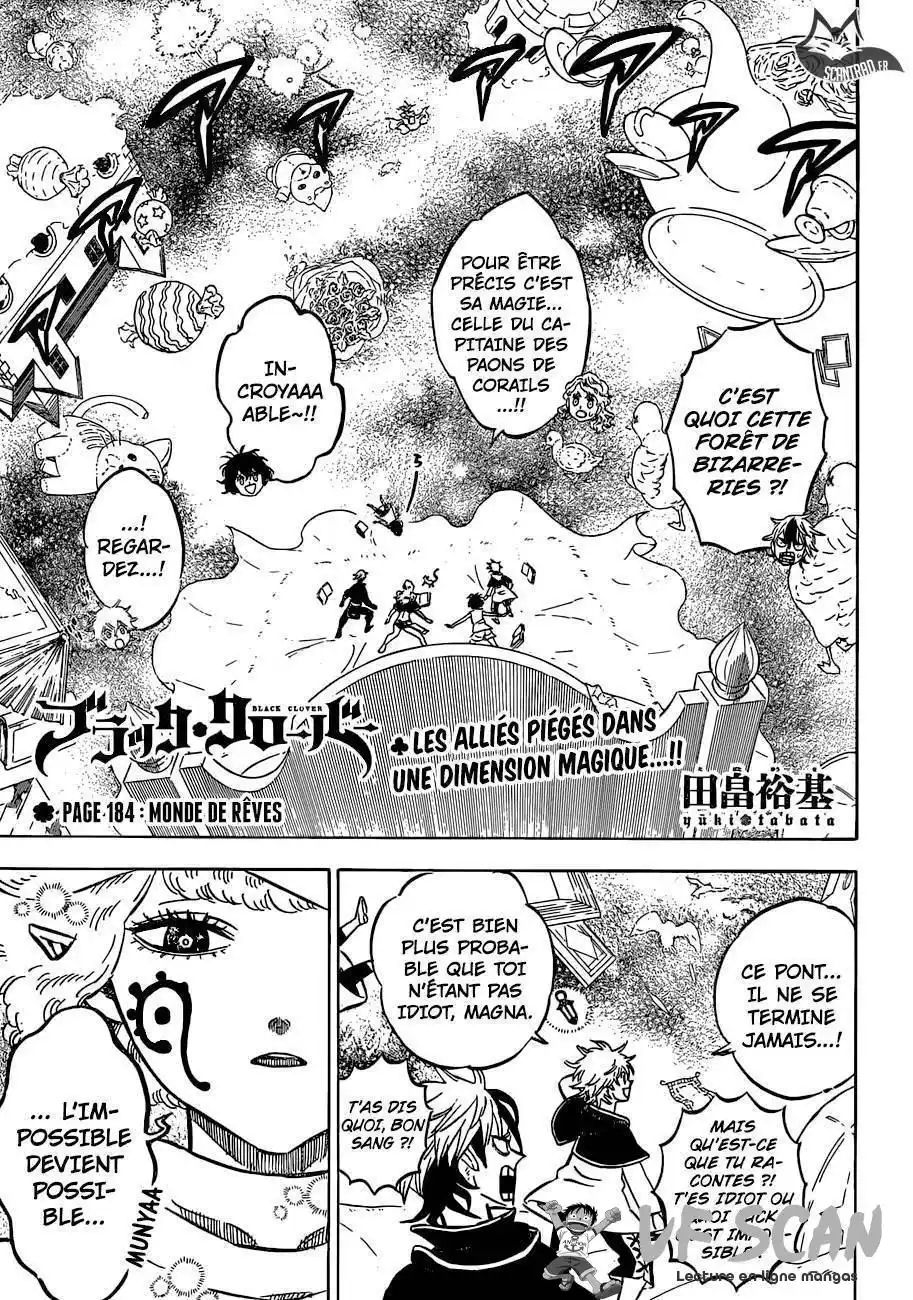 Black Clover 184 page 1