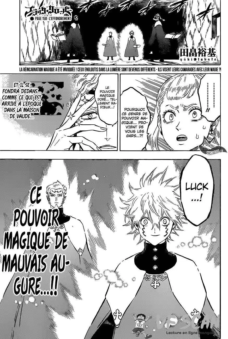 Black Clover 150 page 1