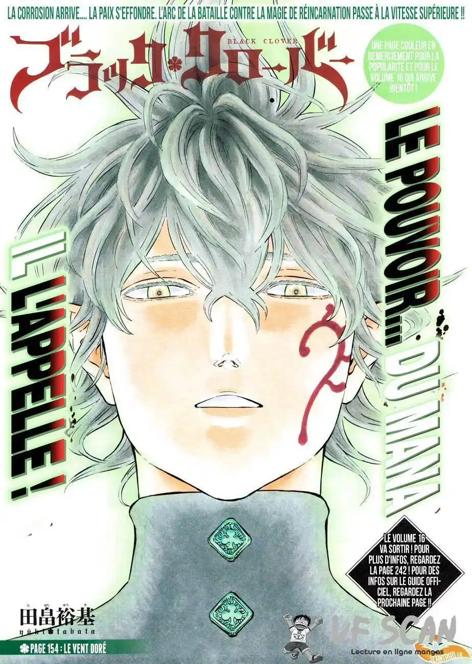 Black Clover 154 page 1