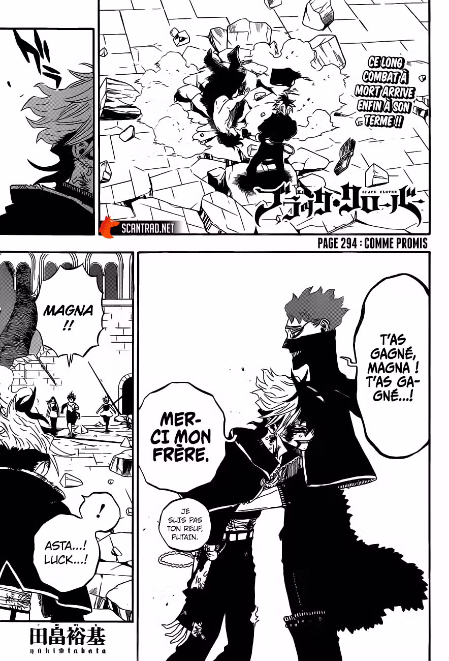 Black Clover 294 page 1