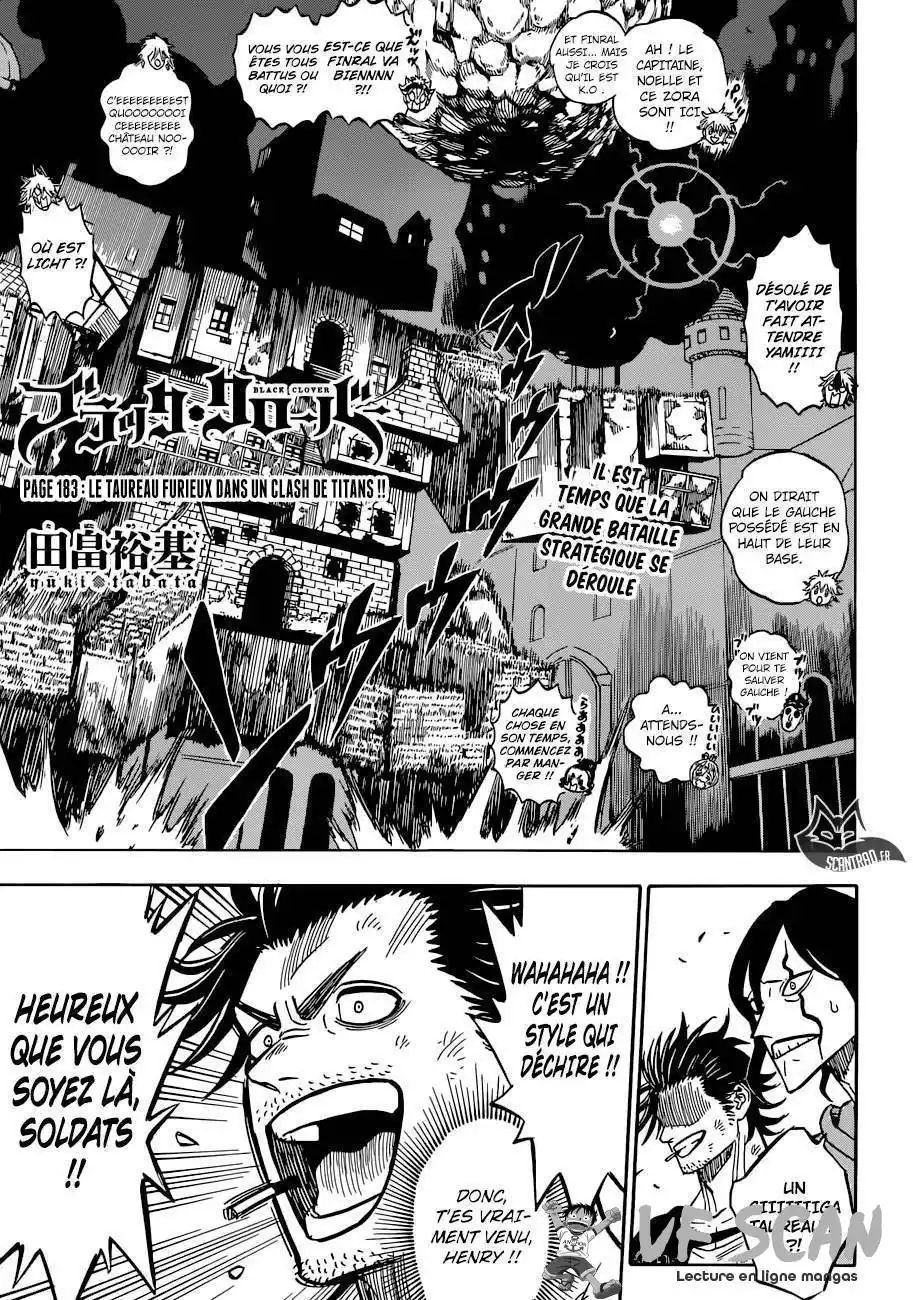 Black Clover 183 page 1