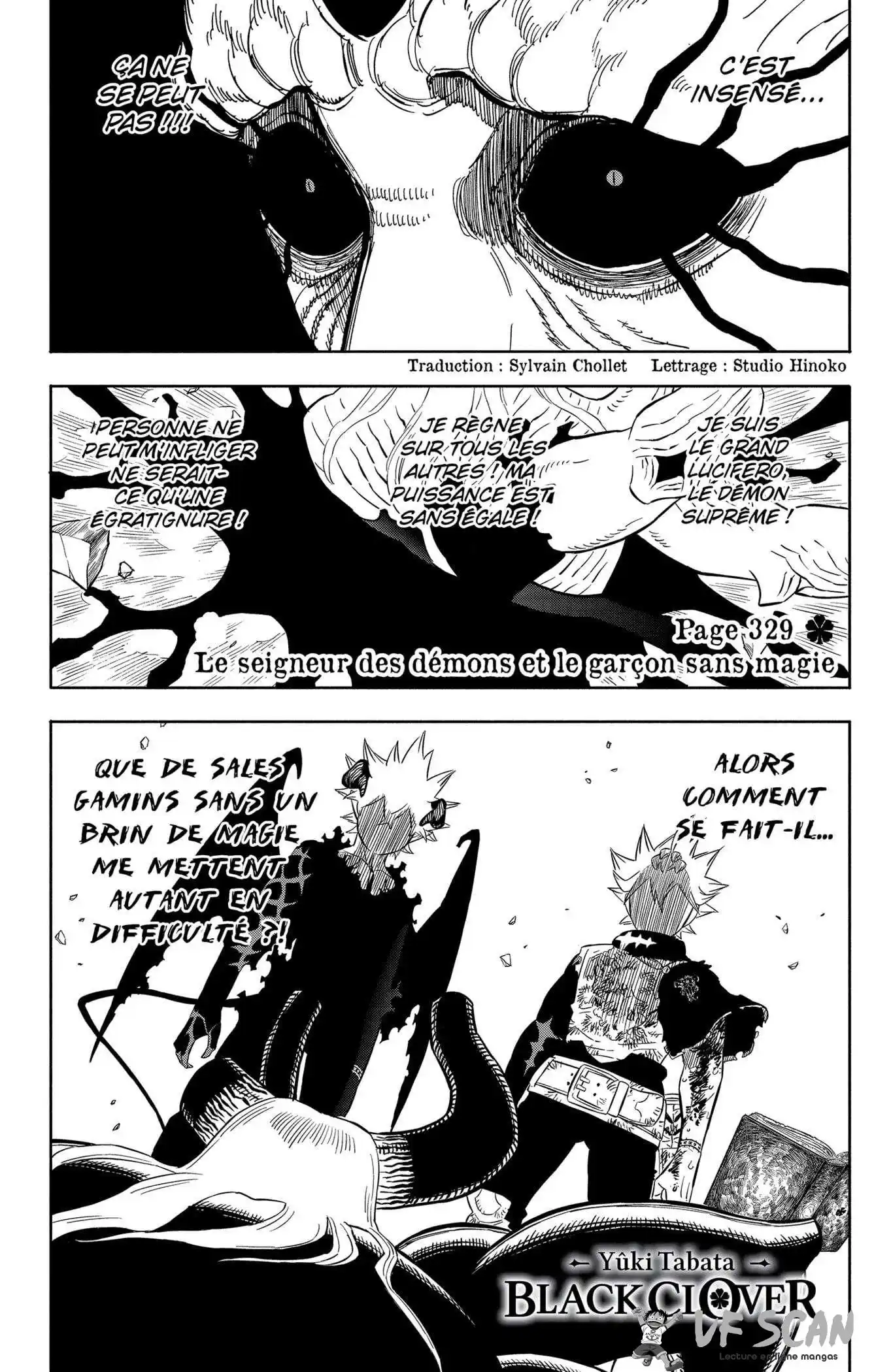 Black Clover 329 page 1