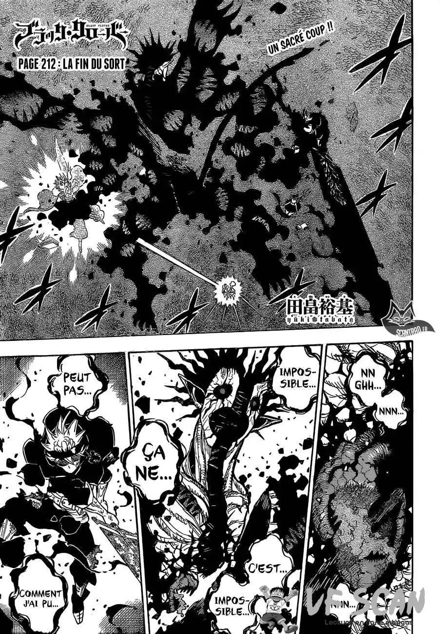 Black Clover 212 page 1
